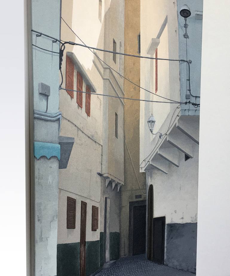 Original Illustration Architecture Painting by Russell Phillips