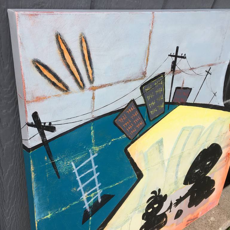 Original Abstract Other Painting by Russell Phillips