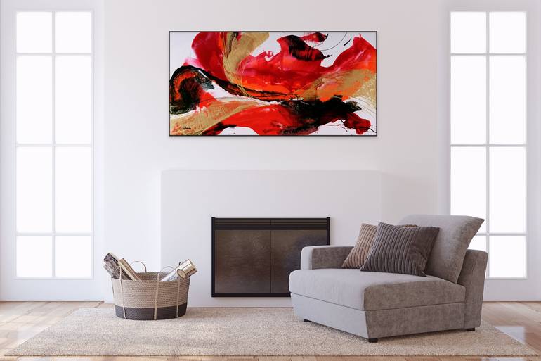 Original Abstract Painting by Yuriy Tsybenko