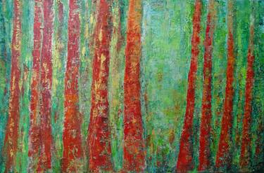 Original Nature Paintings by Corinne Foucouin