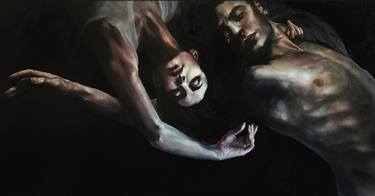 Print of Figurative Love Paintings by Fiza Irwin