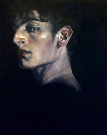 Original Portraiture Portrait Paintings by Fiza Irwin