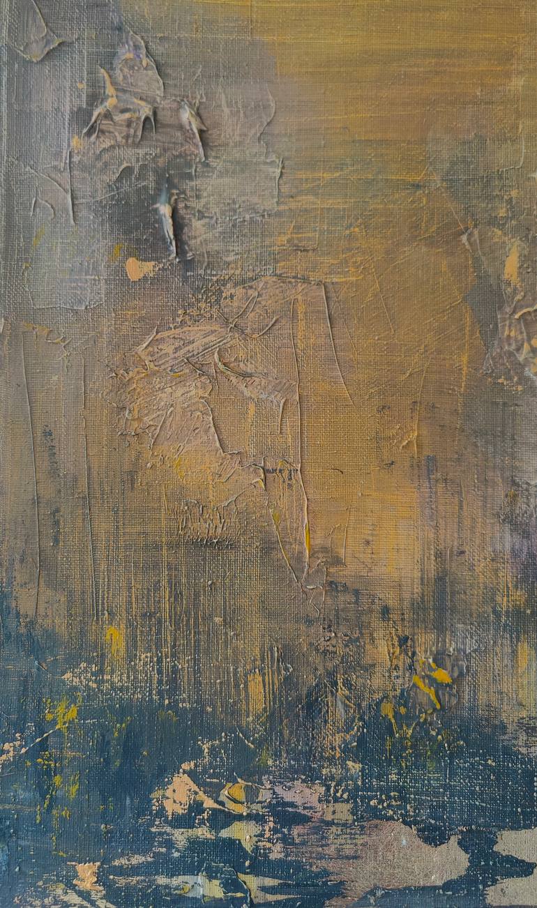 Original Abstract Expressionism Landscape Painting by Olga Konopleva