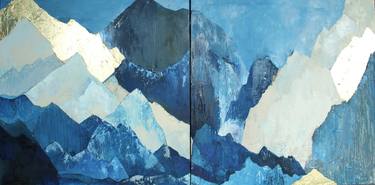 Diptych "Blue Mountains!" thumb