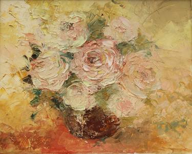 Original Floral Paintings by Olga Konopleva