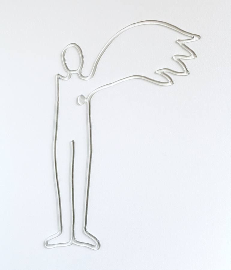 Original People Sculpture by Fleur van den Berg