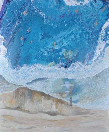 Print of Beach Paintings by Tanya Sava