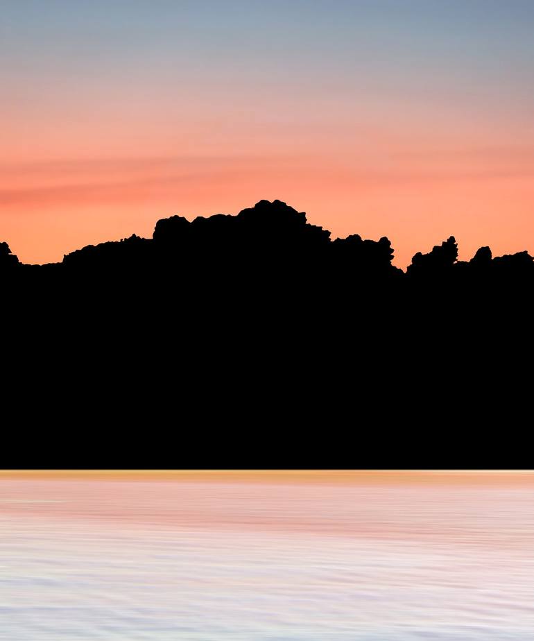 Original Landscape Photography by Carlos Canet Fortea | Abstract Art on Paper | The End of The Night