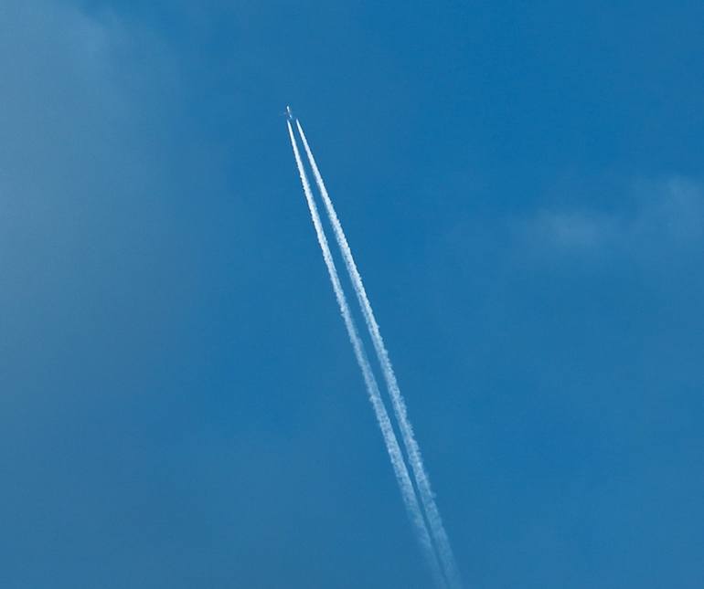 Original Abstract Airplane Photography by Carlos Canet Fortea