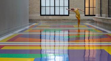 From A dance in Sol Le Wit’s ‘Bars of Color Within Squares (MIT)’ thumb