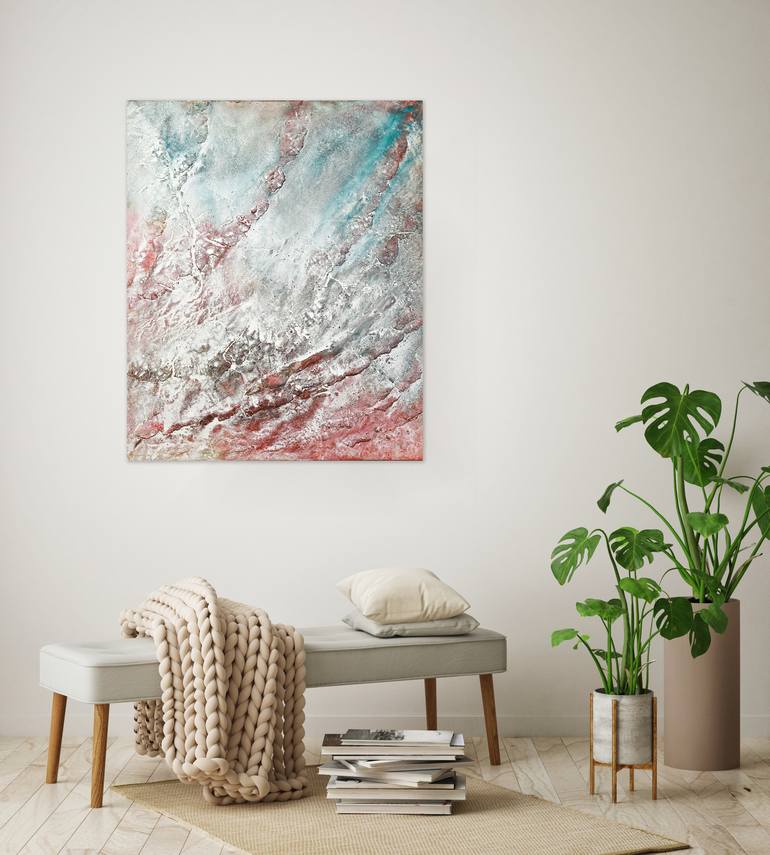 Original Abstract Painting by Pius Sieber