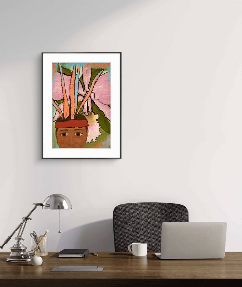 Original Contemporary Nature Printmaking by Freddy Chacin