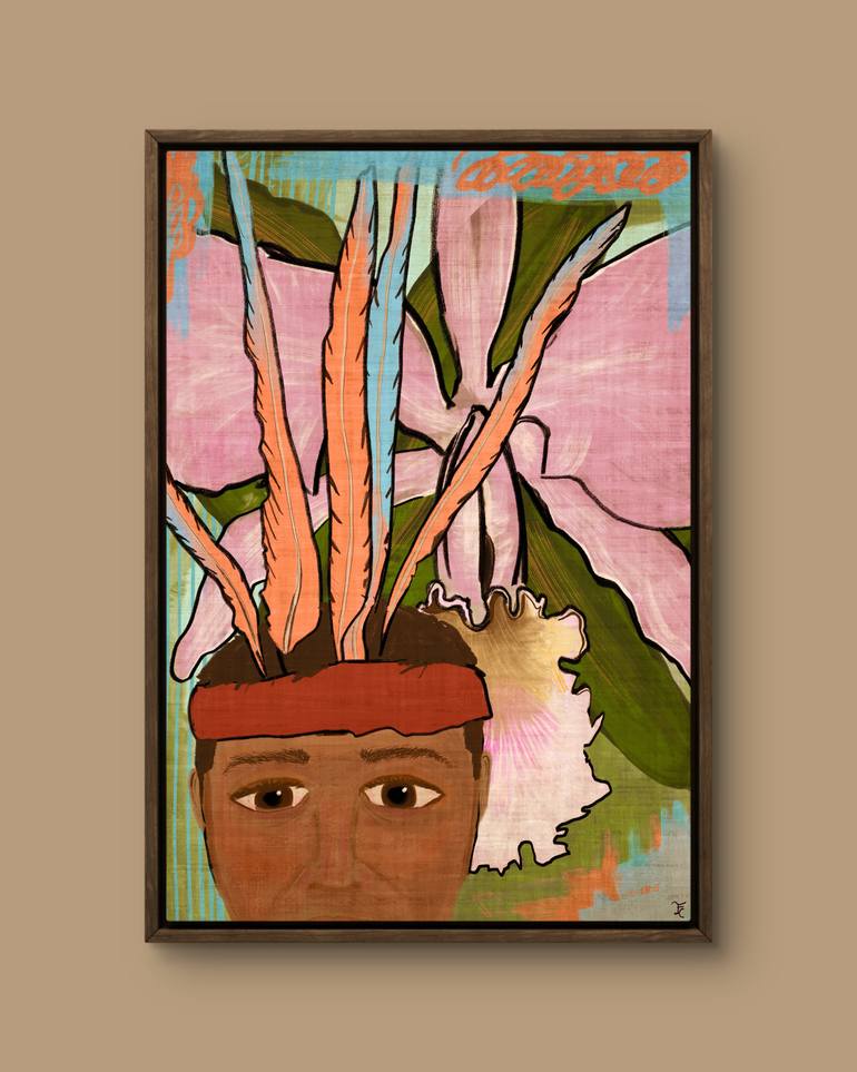 Original Contemporary Nature Printmaking by Freddy Chacin