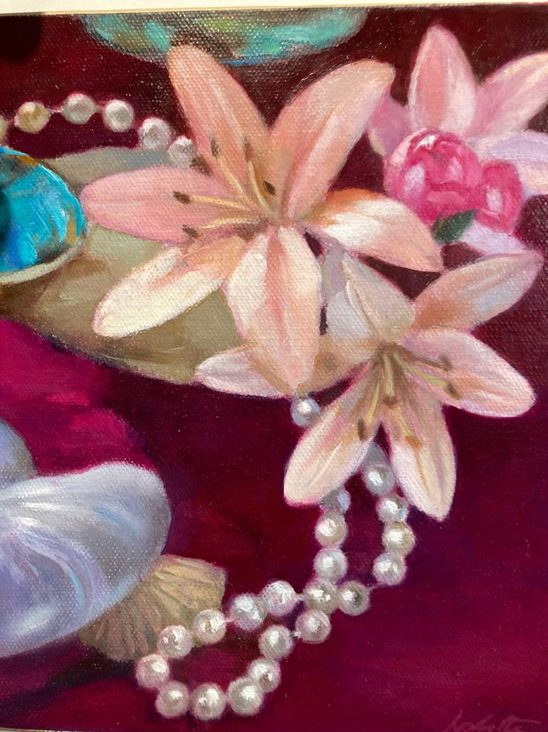 Original Antique Still Life Painting by Pierre Dominique Lafitte