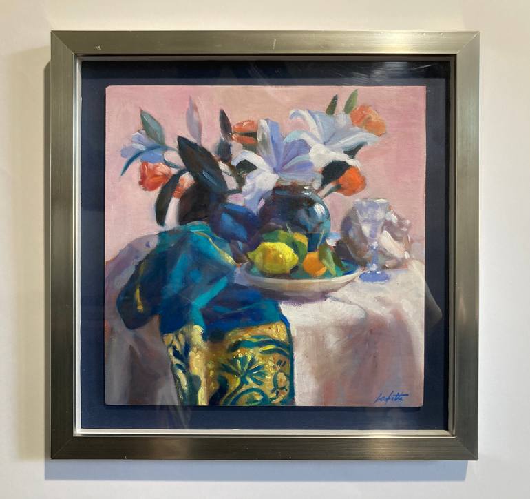Original Figurative Still Life Painting by Pierre Dominique Lafitte