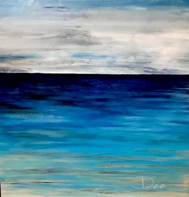 Print of Abstract Beach Paintings by Julie Desrochers