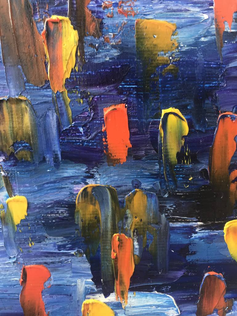 Original Abstract Painting by Kara Lenska