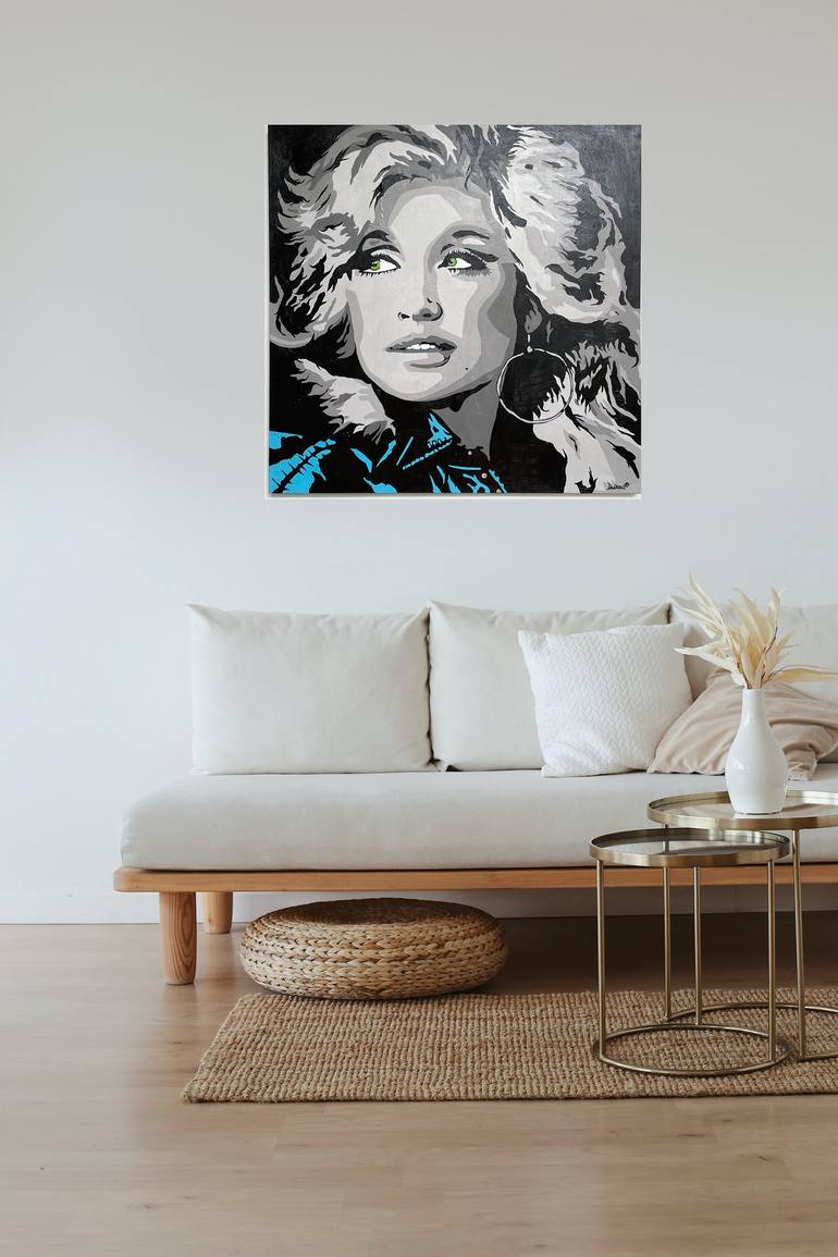 Original Celebrity Painting by Donny Wade