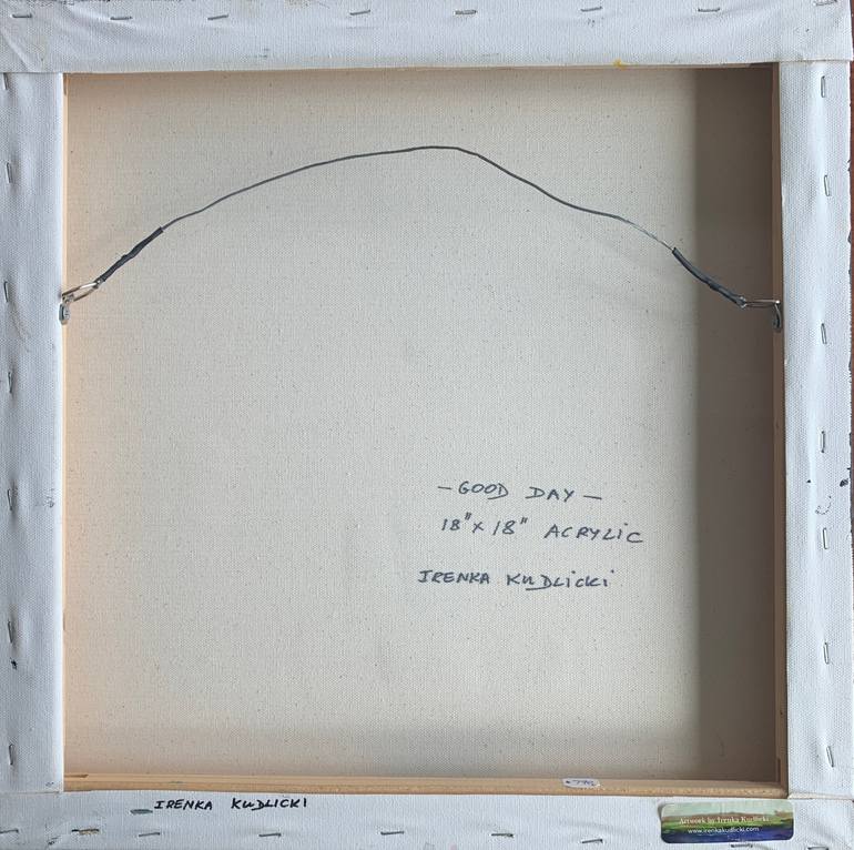 Original Abstract Expressionism Abstract Painting by Irenka Kudlicki