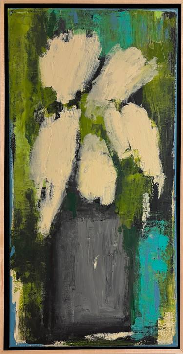 Original Abstract Expressionism Abstract Painting by Irenka Kudlicki