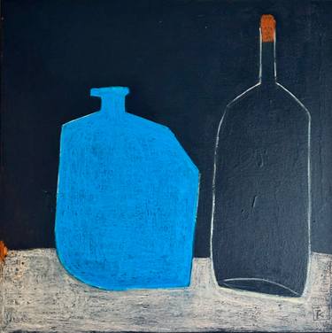 Original Abstract Still Life Painting by Irenka Kudlicki