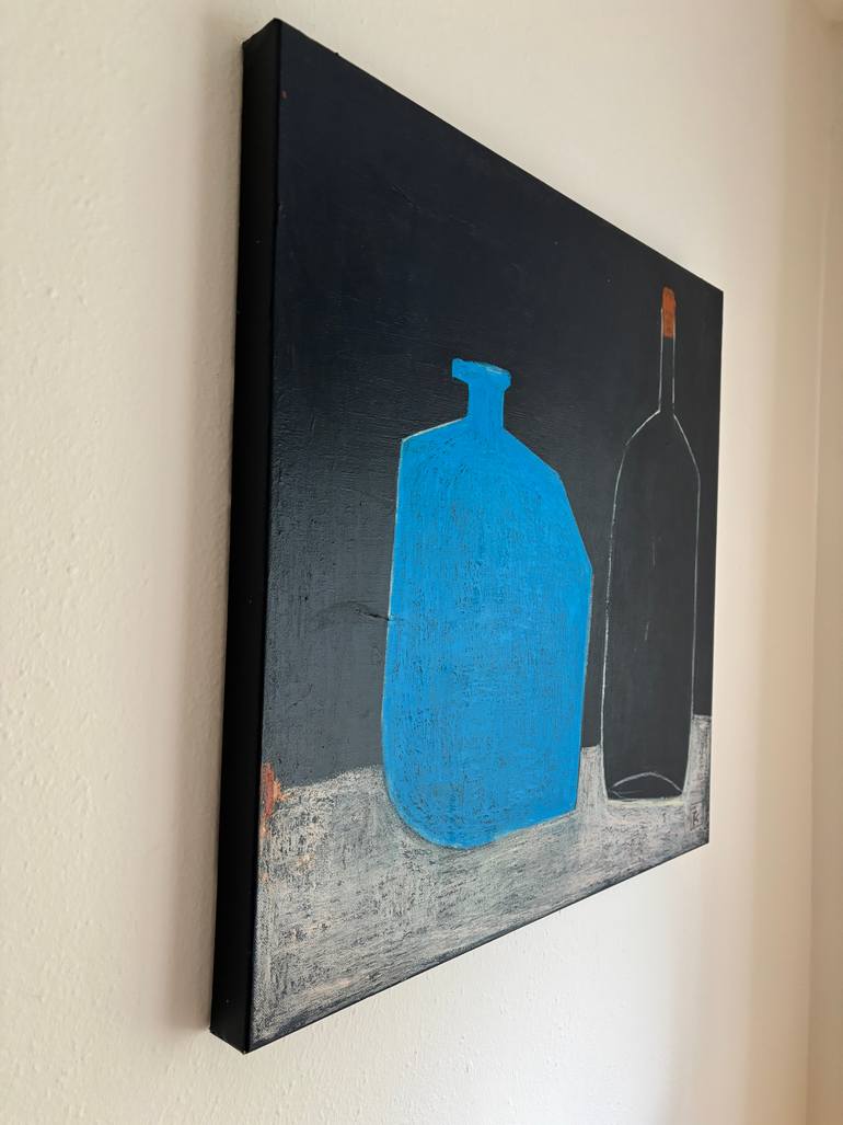 Original Abstract Still Life Painting by Irenka Kudlicki