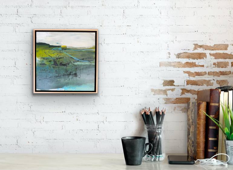 Original landscape Abstract Painting by Irenka Kudlicki