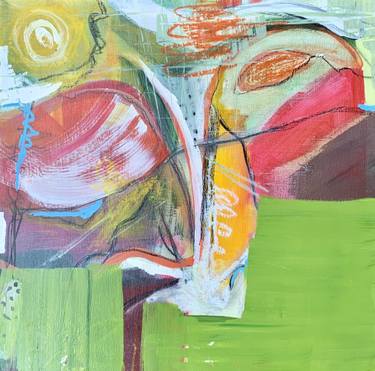 Original Abstract Expressionism Abstract Paintings by Irenka Kudlicki