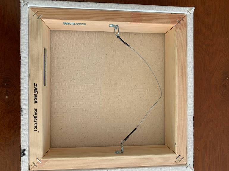 Original Abstract Expressionism Abstract Painting by Irenka Kudlicki