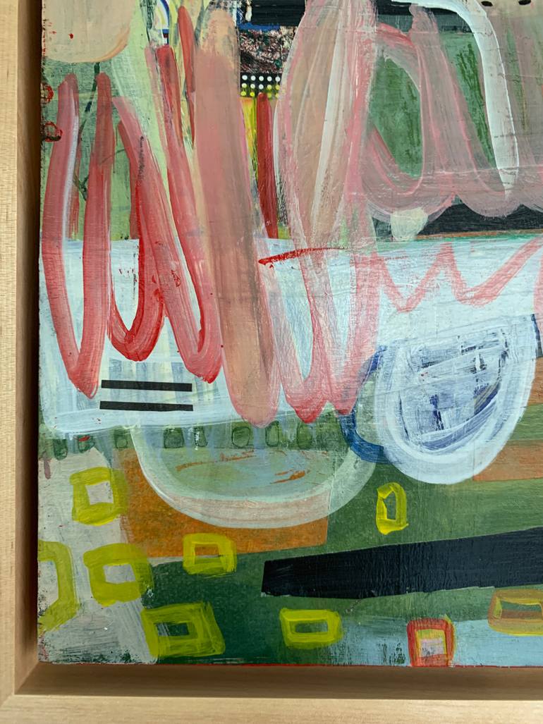 Original Abstract Expressionism Abstract Painting by Irenka Kudlicki