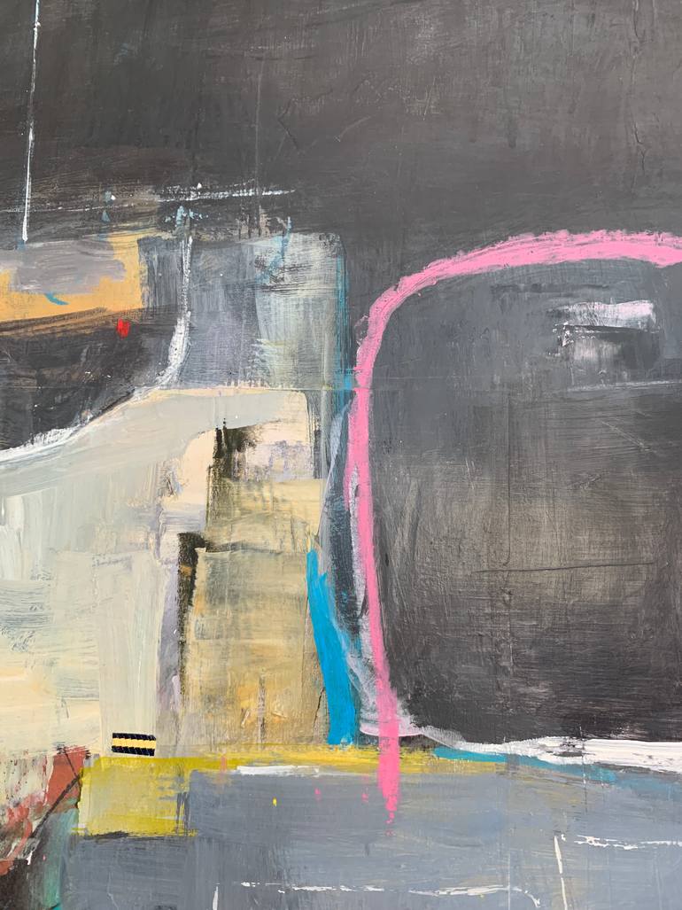 Original Abstract Expressionism Abstract Painting by Irenka Kudlicki