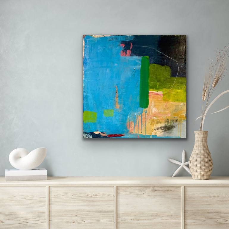 Original Abstract Painting by Irenka Kudlicki