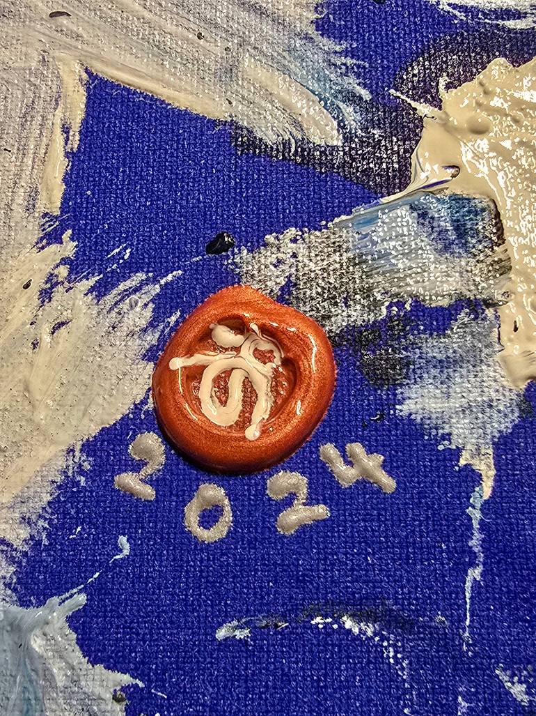 Original Abstract Expressionism Abstract Painting by Retne Art