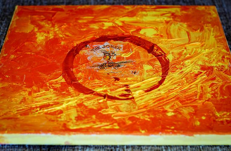 Original Abstract Expressionism Abstract Painting by Retne Art