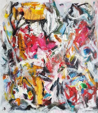 Print of Abstract Expressionism Abstract Paintings by Retne Art