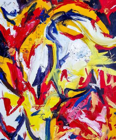 Print of Abstract Expressionism Abstract Paintings by Retne Art