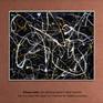 Style of JACKSON POLLOCK. Abstract Expressionism Painting