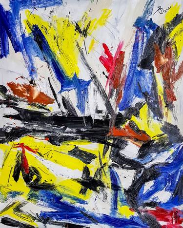 - Aloof N-2 - Abstract Expressionism painting thumb