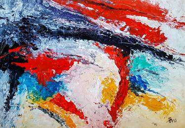 Animo N-1 (XXL) Abstract Expressionism style painting thumb