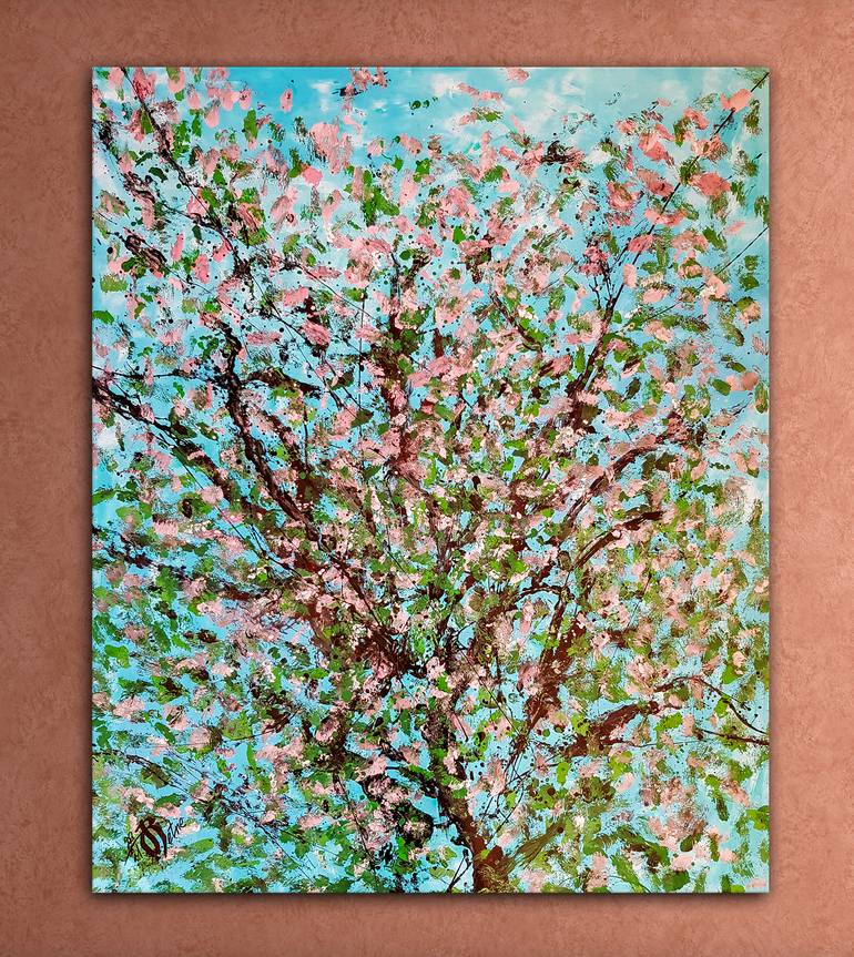 Original Impressionism Landscape Painting by Retne Art