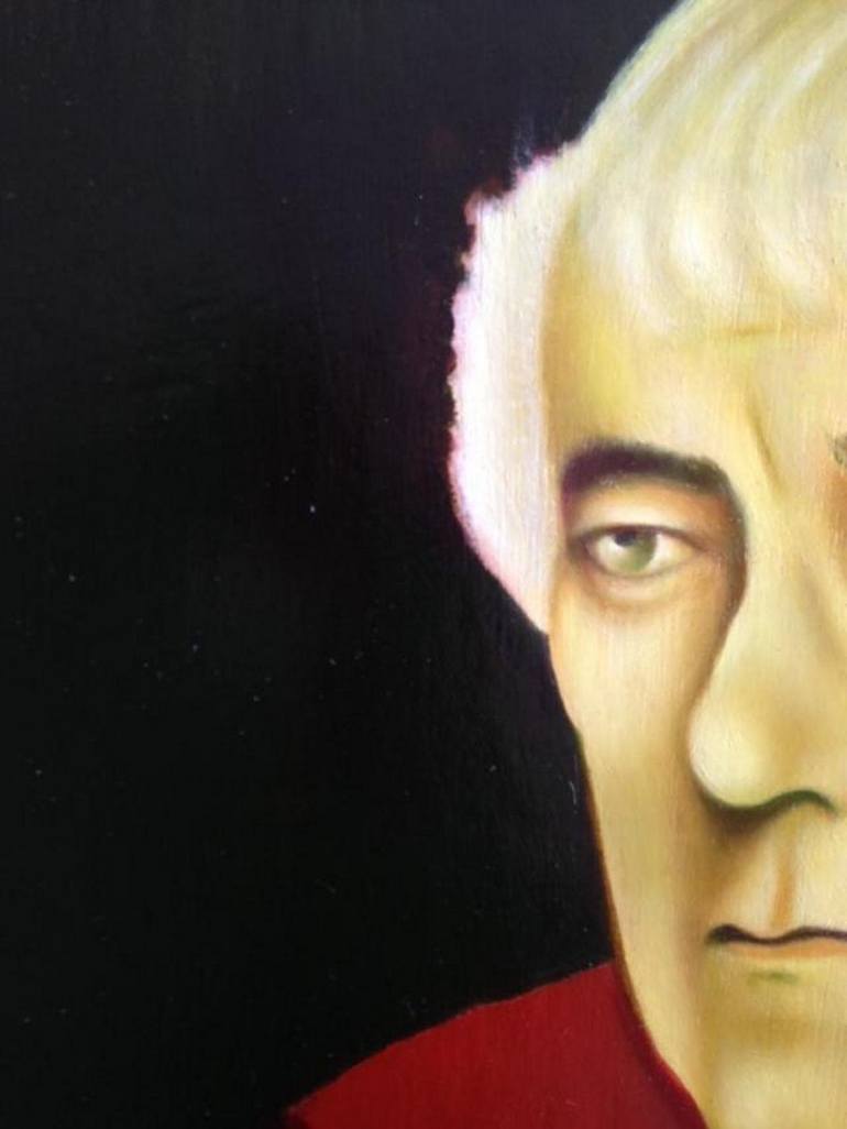 Original Figurative Pop Culture/Celebrity Painting by Aidan Burke