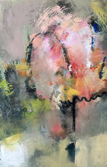 Original Abstract Expressionism Abstract Paintings by Ludmila Budanov