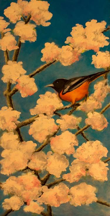 "Oriole at the Blossoms" thumb