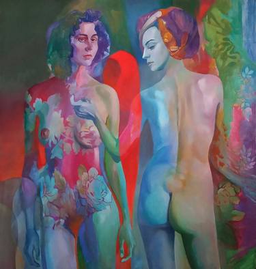 Original Women Paintings by Liubov Tokareva