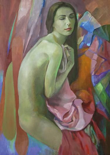 Original Women Painting by Liubov Tokareva