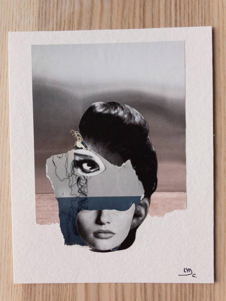 Original Conceptual Women Collage by Lydia Cecilia