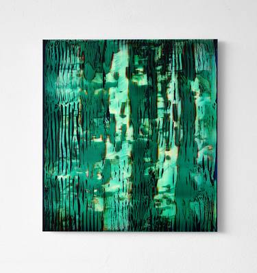 Original Fine Art Abstract Painting by Thomas Kemper