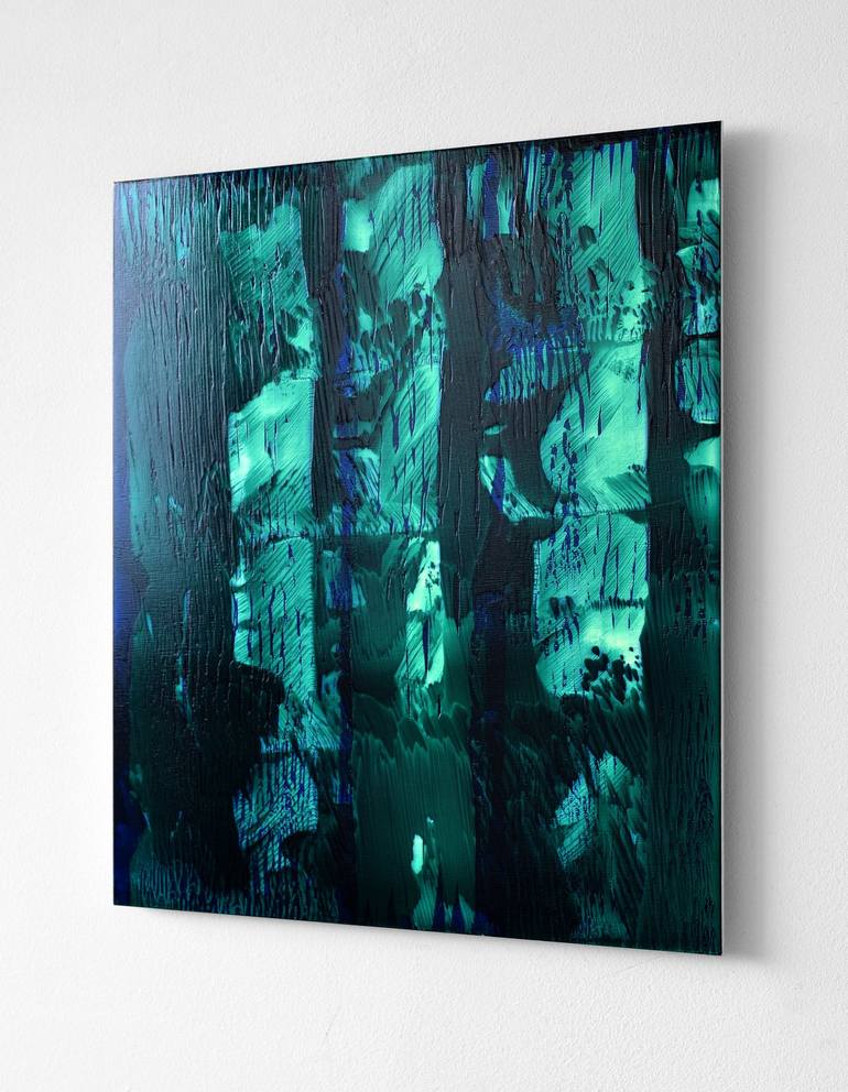 Original Fine Art Abstract Painting by Thomas Kemper