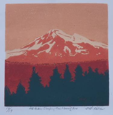 Mt Baker Sleeping Giant Born of Fire - Limited Edition of 19 thumb