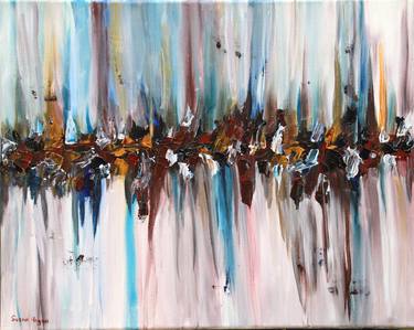 Original Abstract Expressionism Abstract Paintings by Susan Hogan